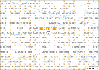 map of Varendonk