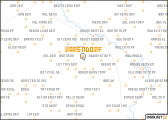 map of Varendorf