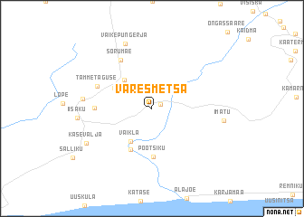 map of Varesmetsa