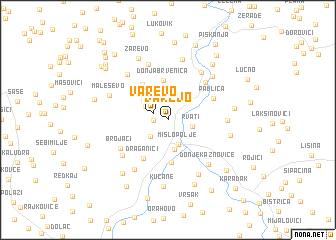 map of Varevo