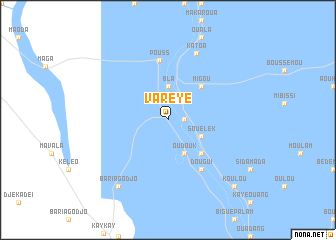 map of Vareye