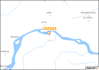 map of Vargas