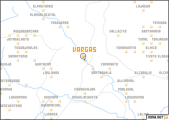 map of Vargas