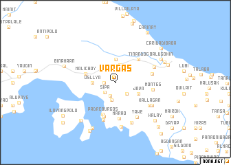 map of Vargas