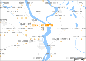 map of Vargatanya