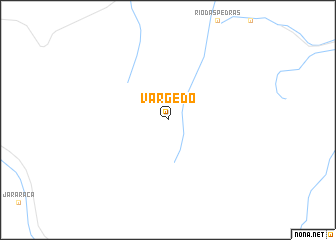 map of Vargedo