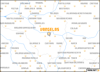 map of Vargelas