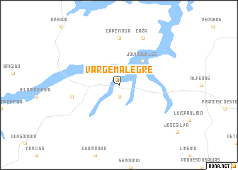 map of Vargem Alegre