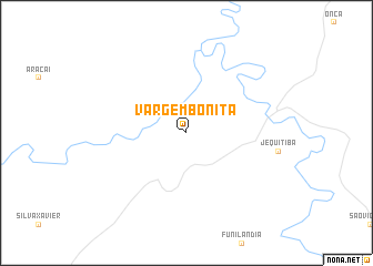 map of Vargem Bonita