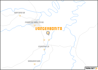 map of Vargem Bonita