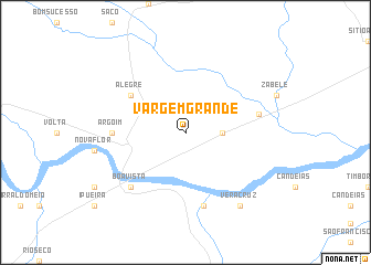 map of Vargem Grande