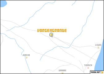 map of Vargem Grande