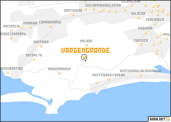 map of Vargem Grande