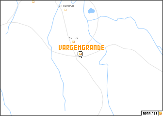 map of Vargem Grande