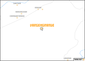 map of Vargem Grande