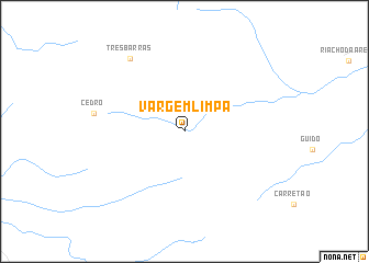 map of Vargem Limpa
