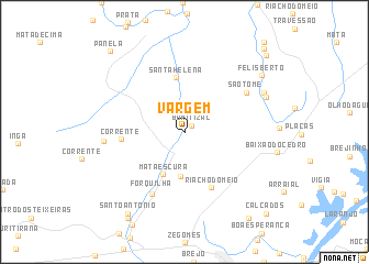 map of Vargem