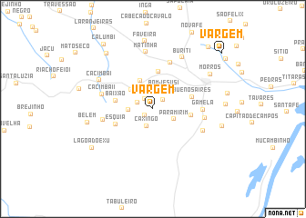 map of Vargem