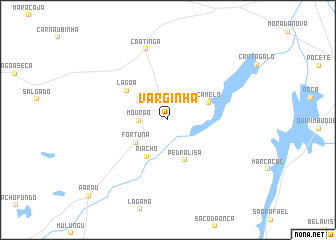 map of Varginha