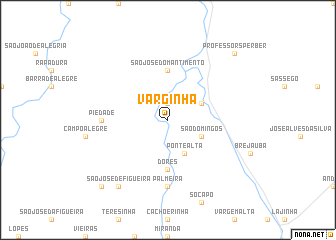 map of Varginha