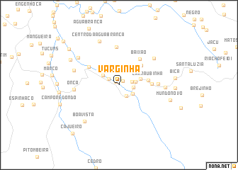 map of Varginha