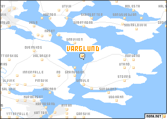 map of Varglund