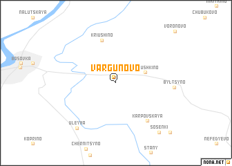 map of Vargunovo