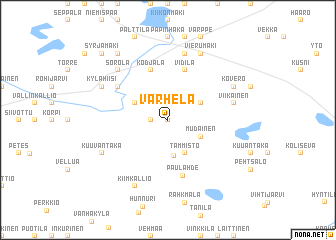 map of Varhela