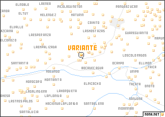 map of Variante