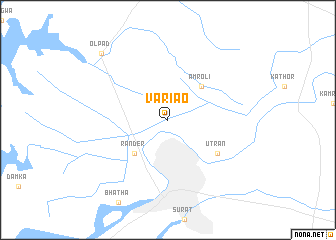 map of Variāo