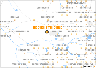 map of Varikuttiuruwa