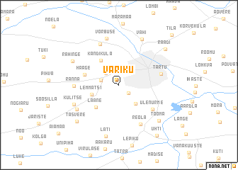 map of Variku