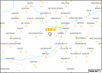 map of Varīk