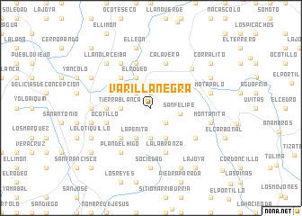 map of Varilla Negra