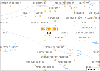 map of Varimont