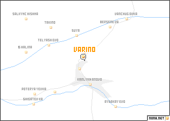 map of Varino