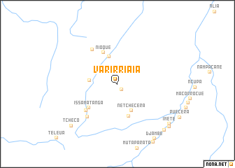 map of Varirriaia