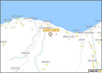 map of Varisha
