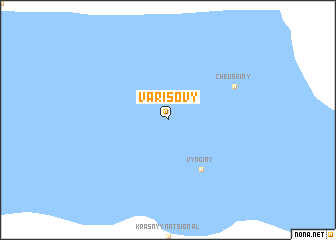 map of Varisovy