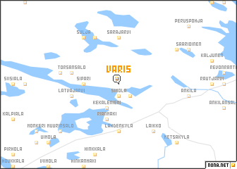 map of Varis