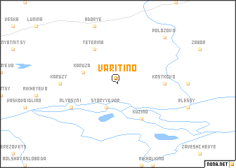 map of Varitino