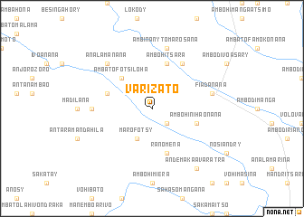 map of Varizato