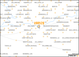 map of Varize