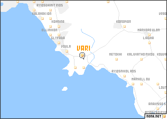 map of Vári