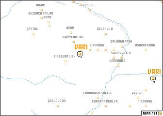 map of Varī