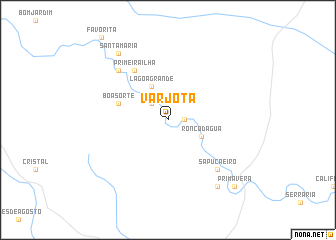 map of Varjota