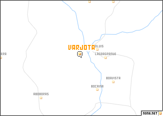 map of Varjota