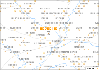 map of (( Varkaliai ))