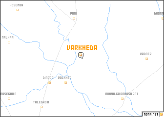 map of Varkheda