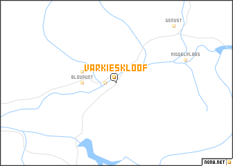 map of Varkieskloof